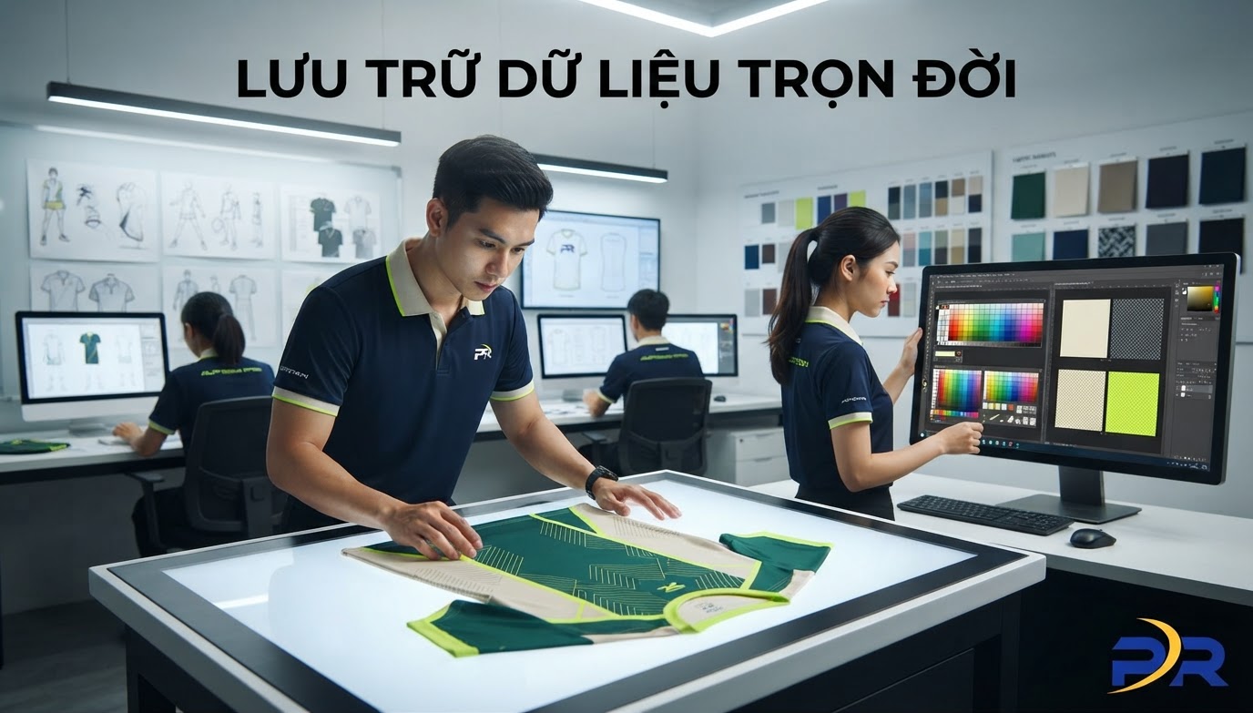 Lưu Trữ File Thiết Kế Và Dữ Liệu Size Số Trọn Đời: Giải Pháp Đặt Đồng Phục Pickleball Bổ Sung Chuẩn Xác Cùng PR Sport