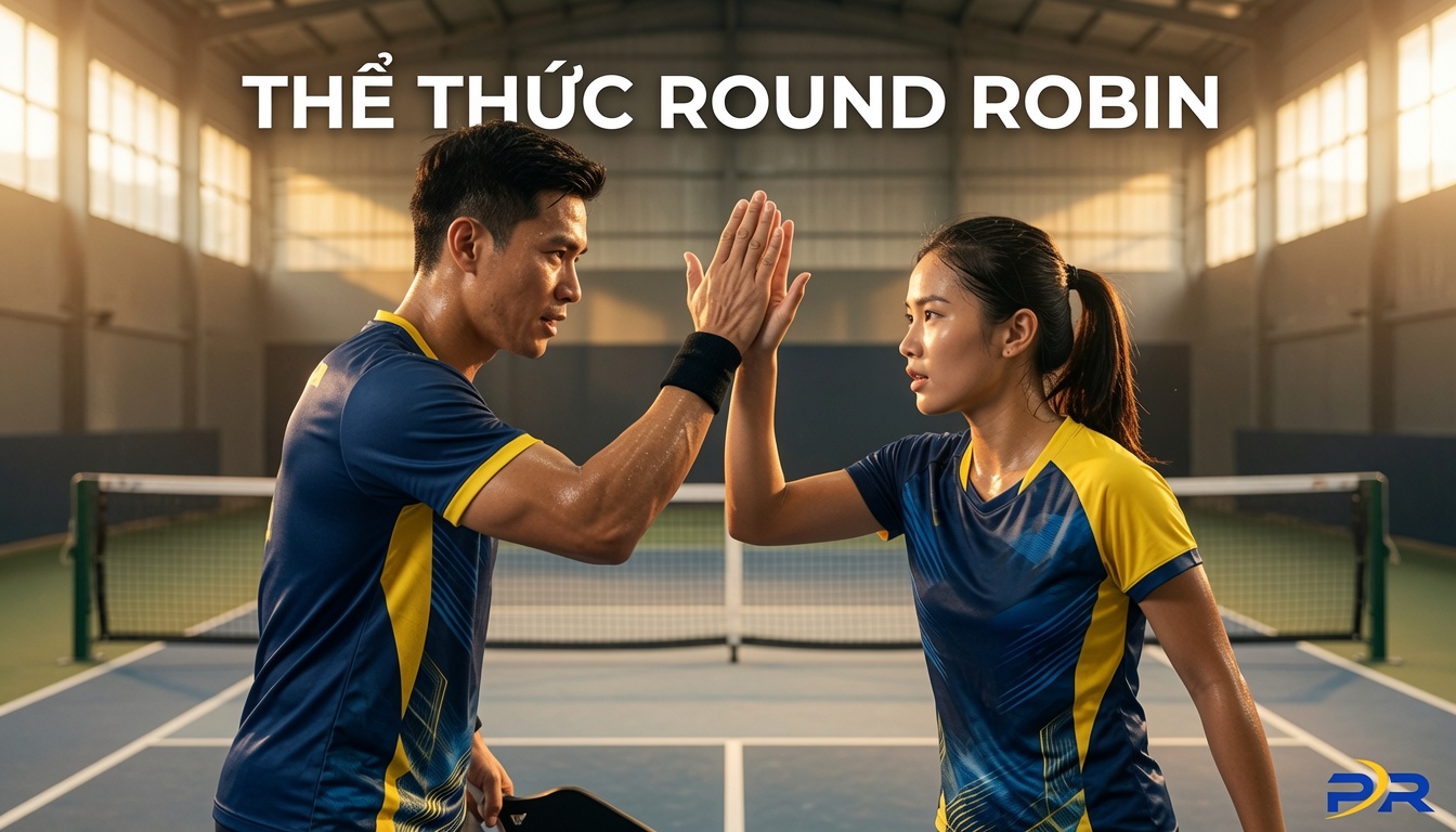 Thể Thức Round Robin Pickleball: Giải Pháp Tổ Chức Tối Ưu Cho Mọi Cấp Độ Giải Đấu