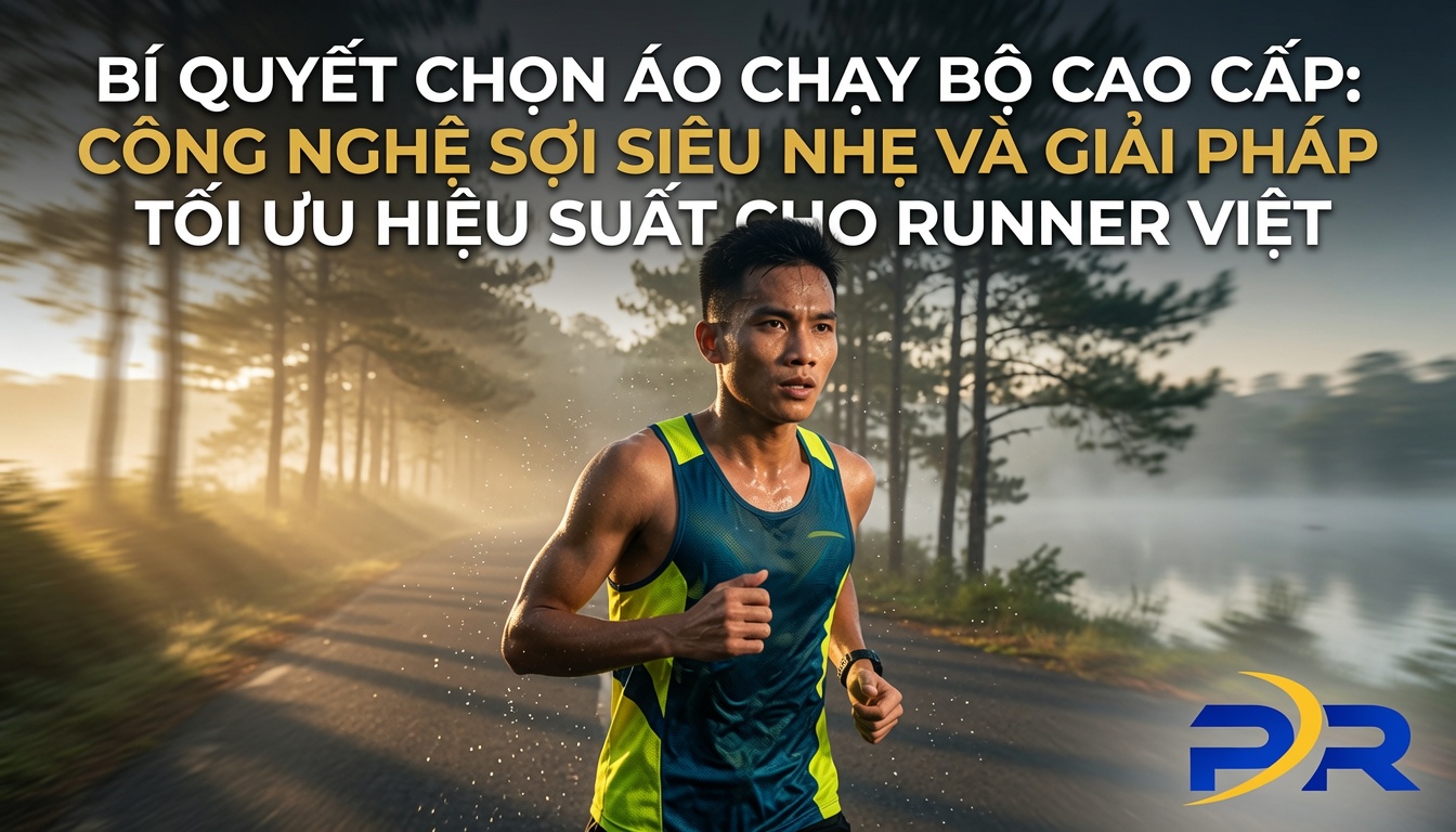 Bí Quyết Chọn Áo Chạy Bộ Cao Cấp: Công Nghệ Sợi Siêu Nhẹ Và Giải Pháp Tối Ưu Hiệu Suất Cho Runner Việt