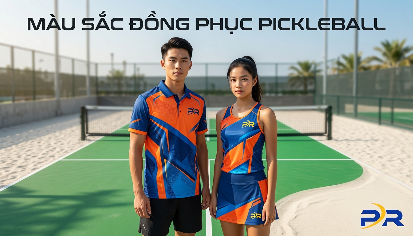 Màu Nhận Diện CLB Pickleball: Nguyên Tắc Phối Màu Thiết Kế Đồng Phục Chuyên Nghiệp