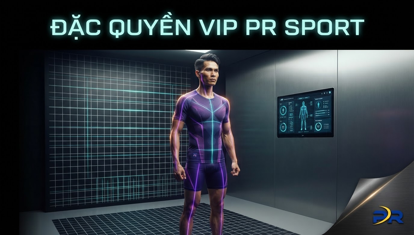 Giải Pháp Cá Nhân Hóa Thể Thao Cao Cấp: Đặc Quyền Thượng Khách VIP PR SPORT & Hệ Sinh Thái May Đo Công Nghệ Cao Hàng Năm
