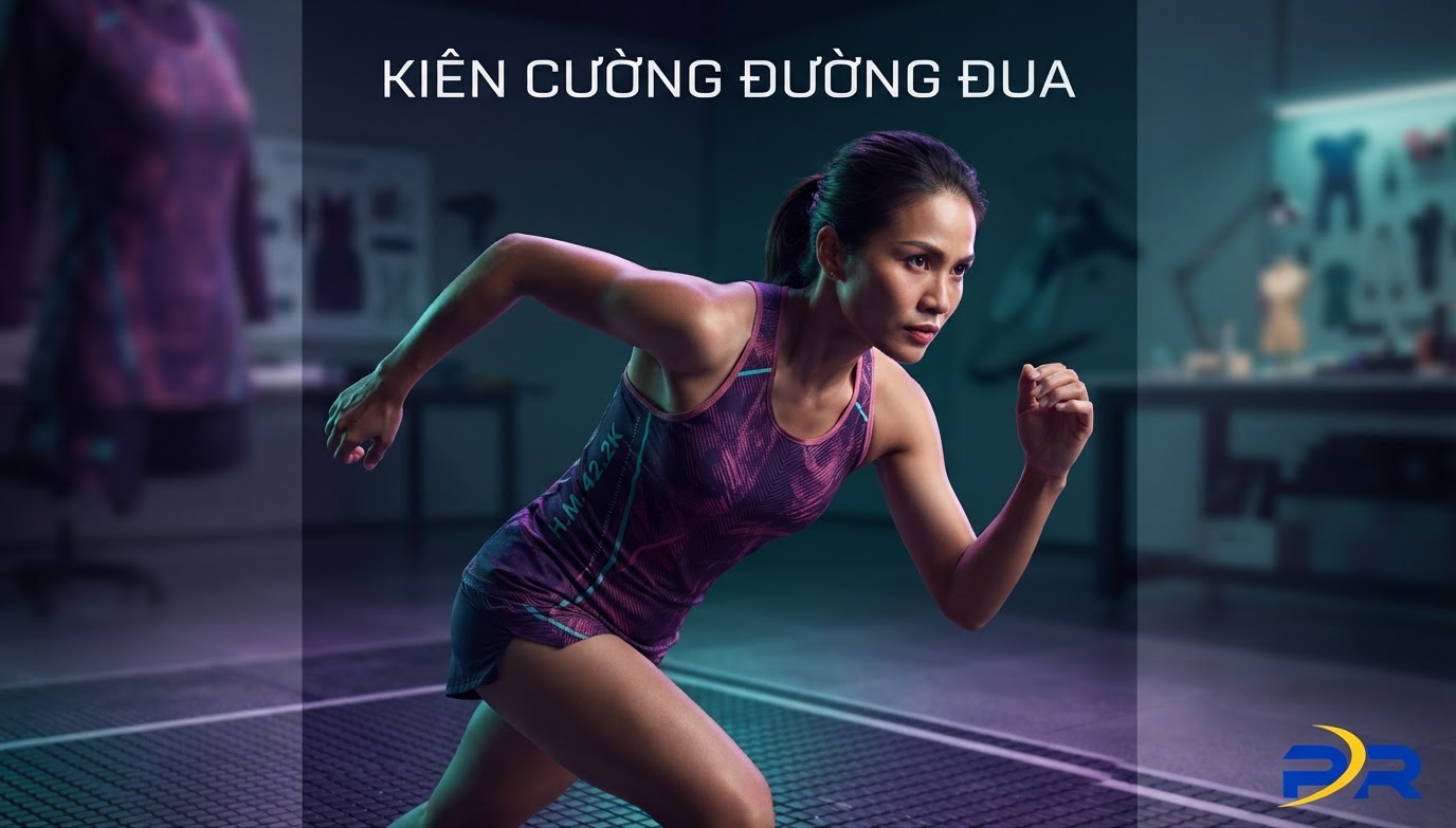Cá Nhân Hóa Áo Chạy Bộ: Tôn Vinh Ý Chí Kiên Cường Của Người Mẹ Đơn Thân Trên Đường Đua Marathon