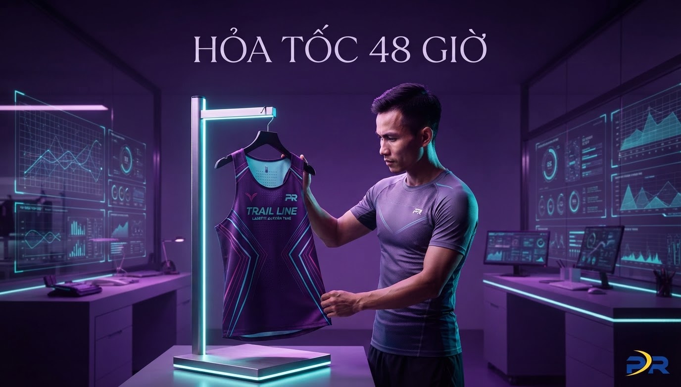 Quy Trình May In Hỏa Tốc Trong 48 Giờ: Giải Pháp Trang Phục Chạy Bộ Cá Nhân Hóa Cho Các Chuyến Du Đấu Race Khẩn Cấp