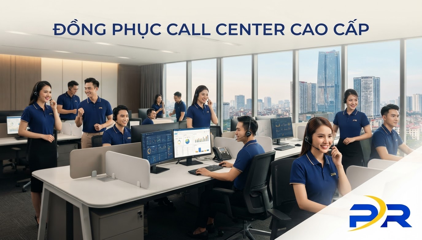 Đồng Phục Thể Thao Thoáng Khí Cho Nhân Sự Tổng Đài Và Chăm Sóc Khách Hàng: Giải Pháp Tối Ưu Năng Suất Vận Hành Call Center Hiện Đại