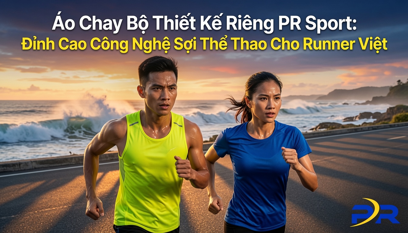 Áo Chay Bộ Thiết Kế Riêng PR Sport: Đỉnh Cao Công Nghệ Sợi Thể Thao Cho Runner Việt
