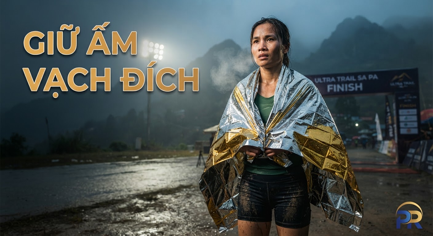 Cung Cấp Túi Giữ Nhiệt Khẩn Cấp (Space Blanket) Tại Vạch Đích Cho Runner Cự Ly Ultra: Giải Pháp Y Tế Bảo Vệ Thân Nhiệt Tối Thượng