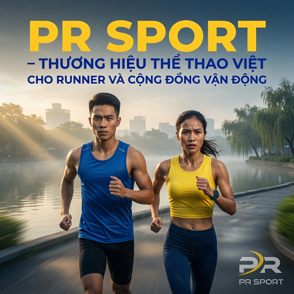 PR SPORT – THƯƠNG HIỆU THỂ THAO VIỆT CHO RUNNER VÀ CỘNG ĐỒNG VẬN ĐỘNG