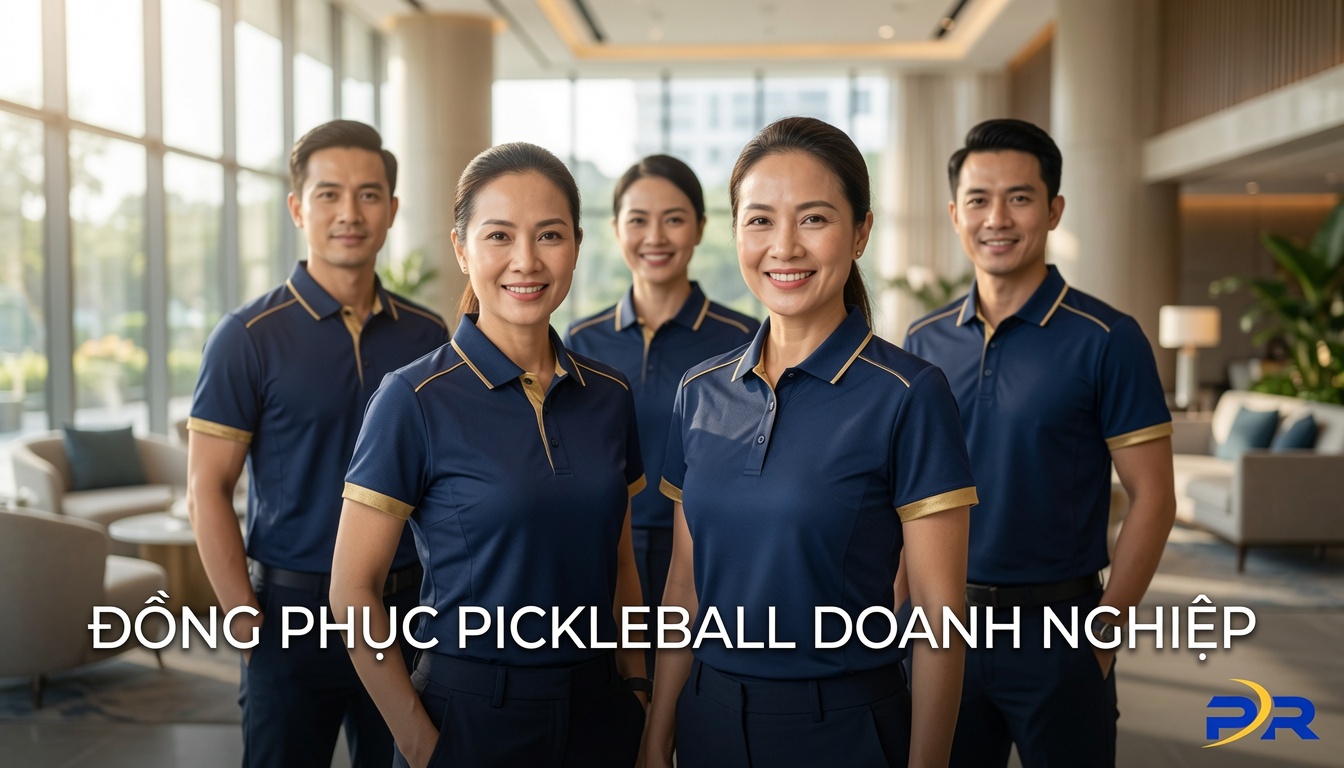 Kỹ Thuật Thiết Kế Áo Pickleball Doanh Nghiệp: Tối Ưu Chuyển Động Vai Và Định Vị Thương Hiệu Cao Cấp