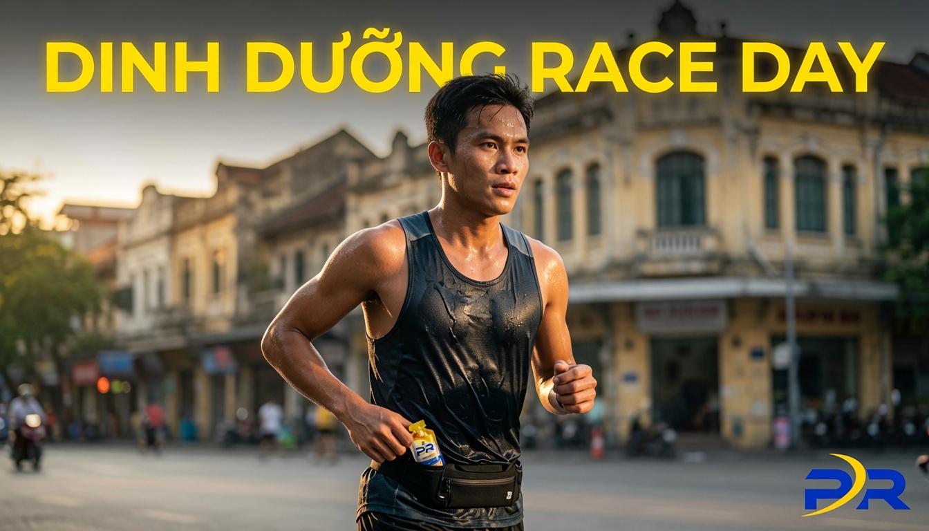 CHIẾN LƯỢC DINH DƯỠNG RACE DAY: TỐI ƯU GEL, MUỐI, NƯỚC VÀ CÁC SAI LẦM CHÍ CHẾT TÀN PHÁ THỂ LỰC RUNNER