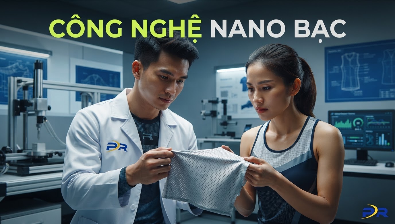 Giải Pháp Khử Mùi Kháng Khuẩn Vĩnh Viễn Trên Áo Giải Chạy Bằng Công Nghệ Nano Bạc