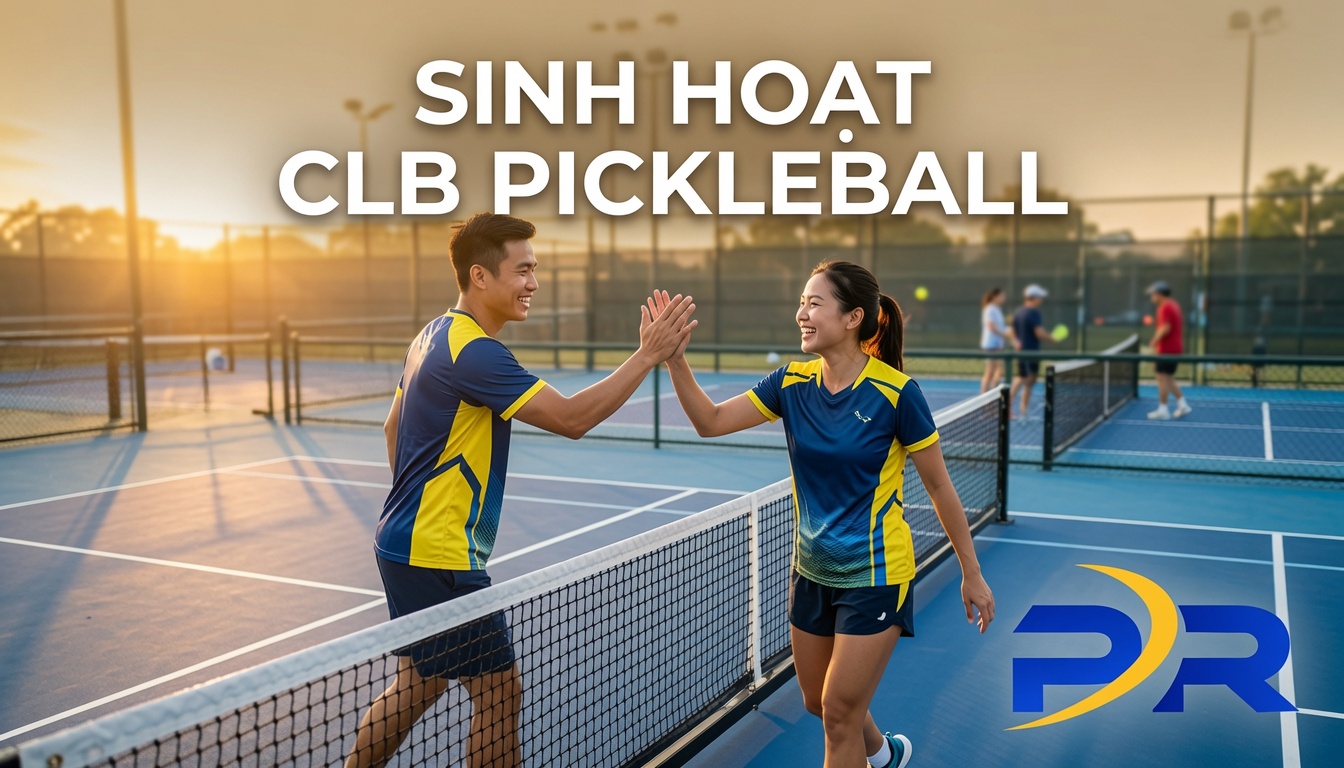 Cẩm Nang Thiết Kế Buổi Sinh Hoạt Câu Lạc Bộ Pickleball Chuyên Nghiệp Từ Ban Chuyên Gia PR Sport