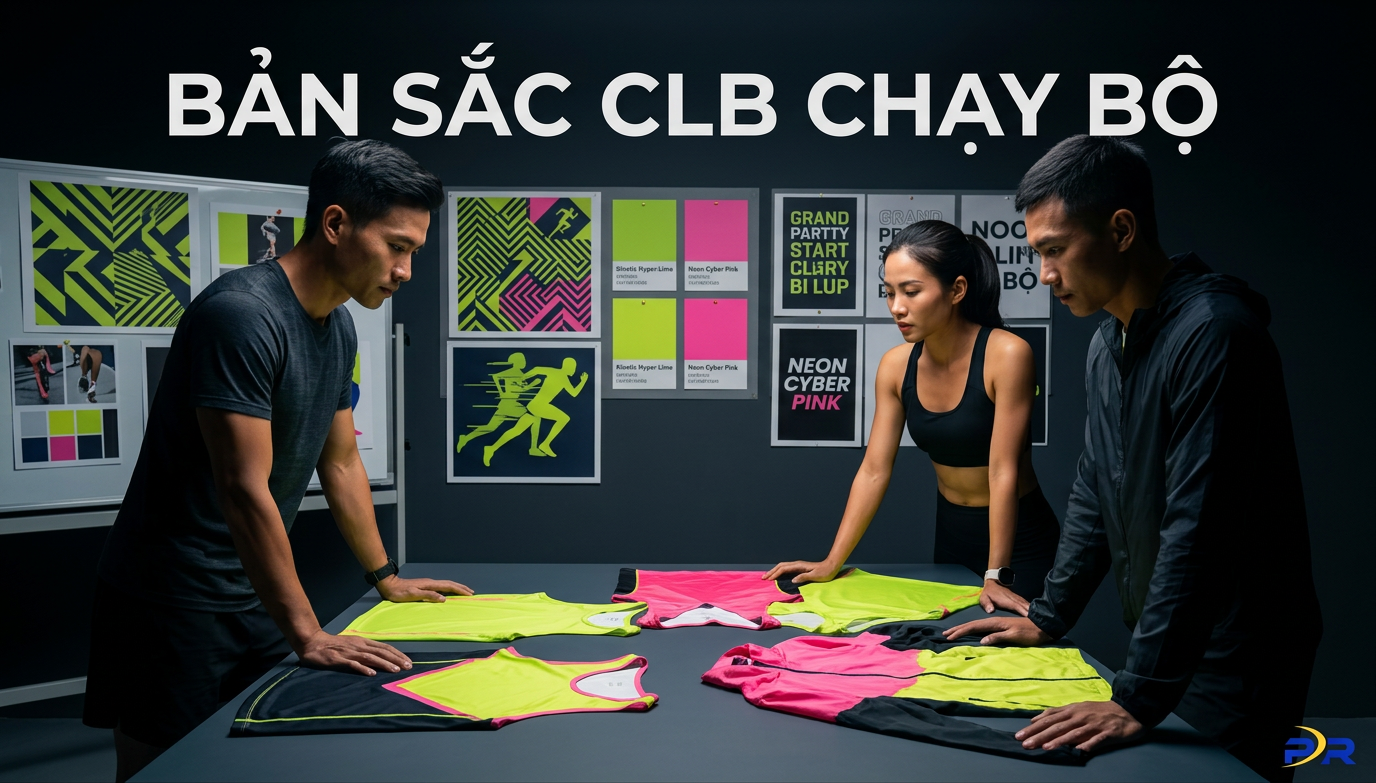 Giải Pháp Thiết Kế Đồng Phục Khi Chưa Có Logo: Chiến Lược Định Hình Bản Sắc Cho CLB Chạy Bộ