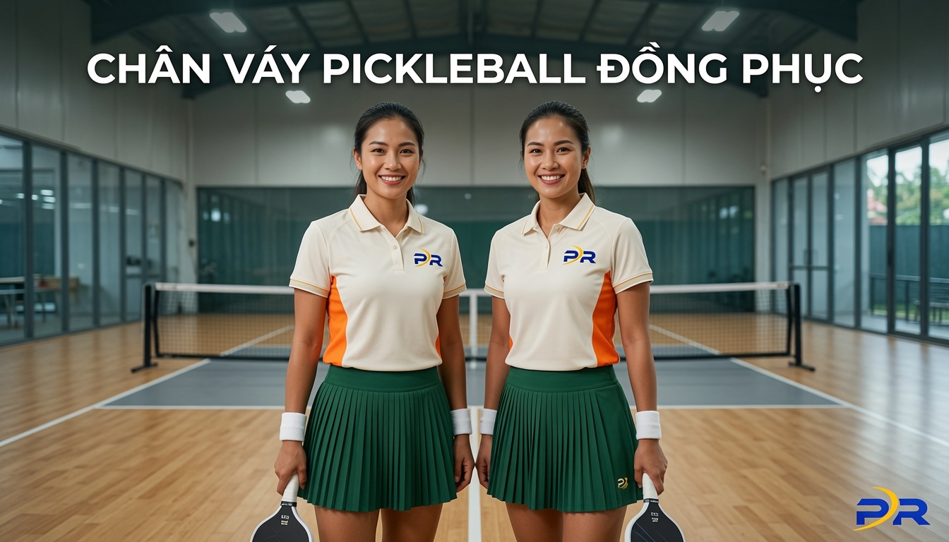 Chân Váy Pickleball Phù Hợp Với Đội Nữ Khi Nào? Giải Pháp Đồng Phục Đội Tuyển Chuyên Nghiệp