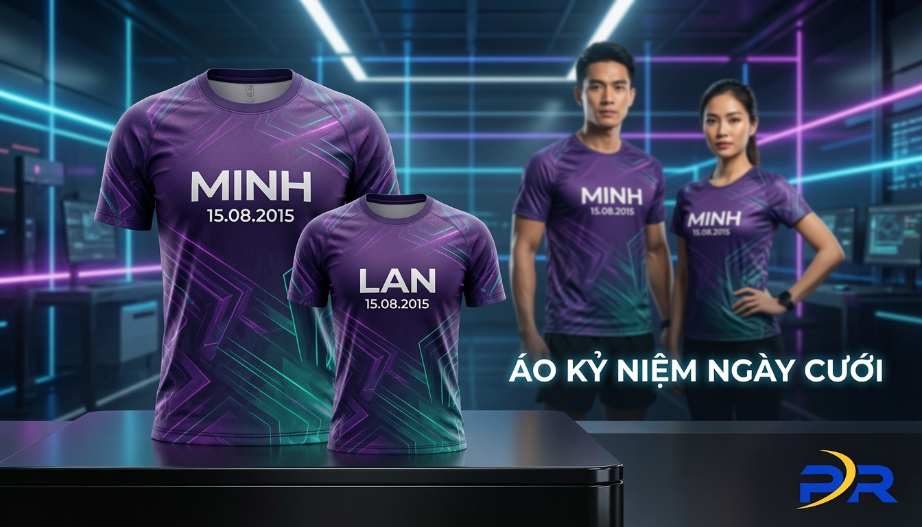 Áo Chạy Bộ Cá Nhân Hóa Kỷ Niệm Ngày Cưới: Giải Pháp Thiết Kế May Đo Cao Cấp Cho Cặp Đôi