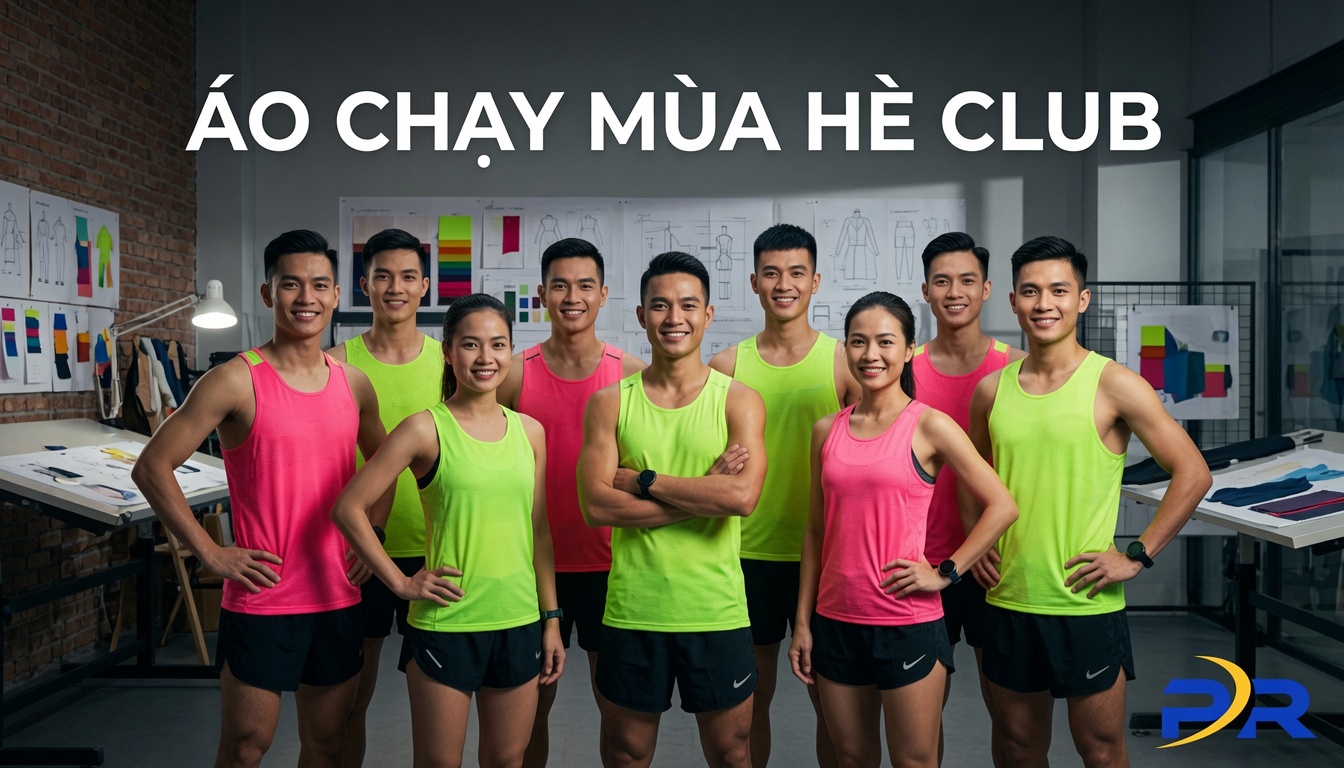 Giải Pháp Thiết Kế Đồng Phục Chạy Bộ Mùa Hè Cho Câu Lạc Bộ: Tối Ưu Nhiệt, Trọng Lượng Và Nhận Diện Thương Hiệu Đồng Bộ