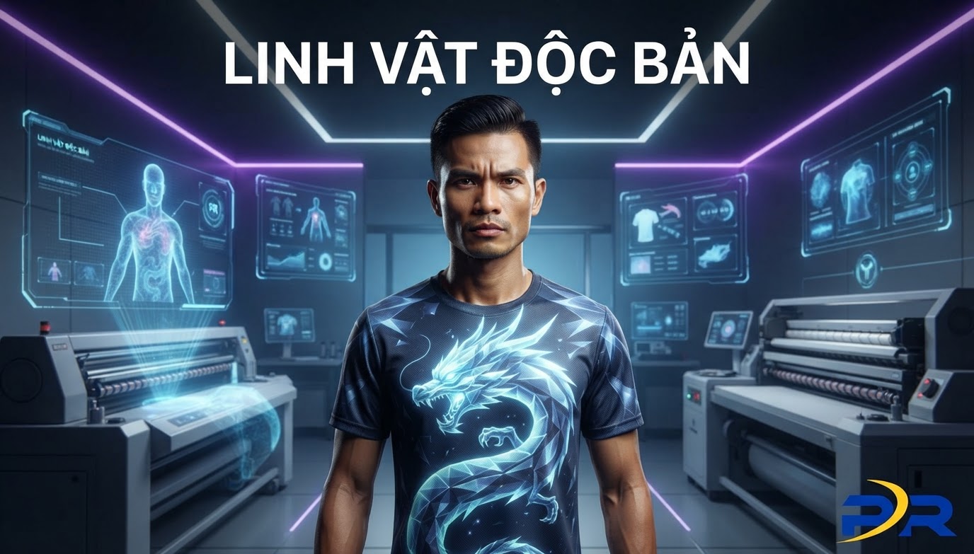Giải Pháp Cá Nhân Hóa Độc Bản: In Linh Vật Và Con Giáp Phong Thủy Trên Áo Chạy Bộ Công Nghệ Cao PR SPORT