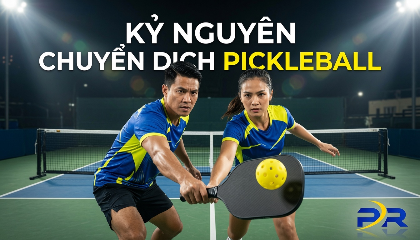 Tại Sao Vận Động Viên Cầu Lông Và Tennis Đồng Loạt Chuyển Dịch Sang Pickleball? Phân Tích Cơ Học Cơ Thể Và Động Lực Học Chiến Thuật
