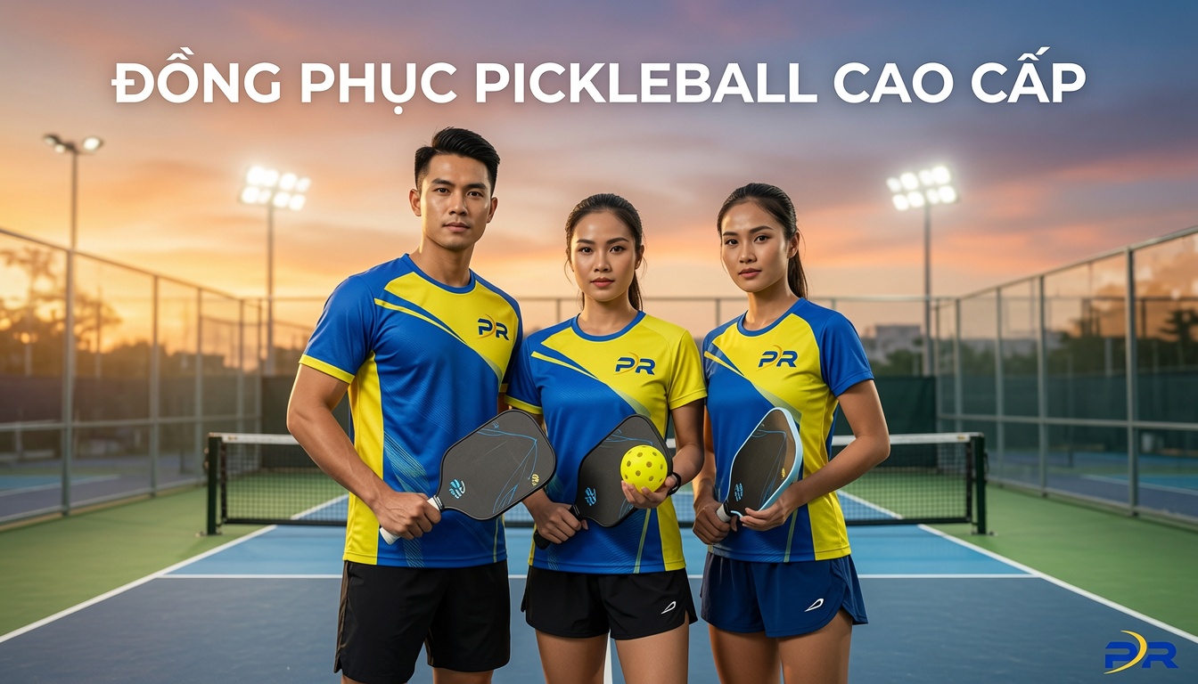 Đặt Đồng Phục Pickleball Số Lượng Ít Cho Nhóm Dưới 10 Người: Giải Pháp Thiết Kế May Đo Tối Ưu Hiệu Suất