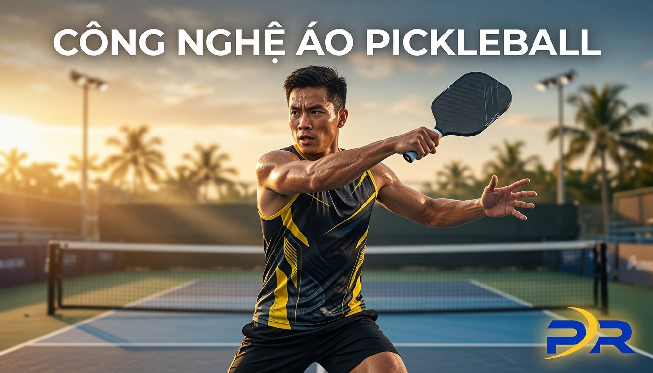 Áo Thun Pickleball Khác Gì Áo Thể Thao Thông Thường? Phân Tích Công Nghệ Sợi Dệt Và Thiết Kế Động Học Chuyên Biệt
