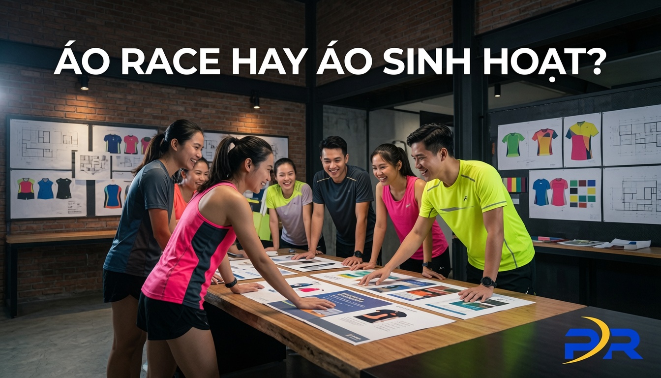 Giải Pháp Đồng Phục Chạy Bộ: CLB Nên Thiết Kế Áo Race Riêng Hay Sử Dụng Áo Sinh Hoạt Chung?