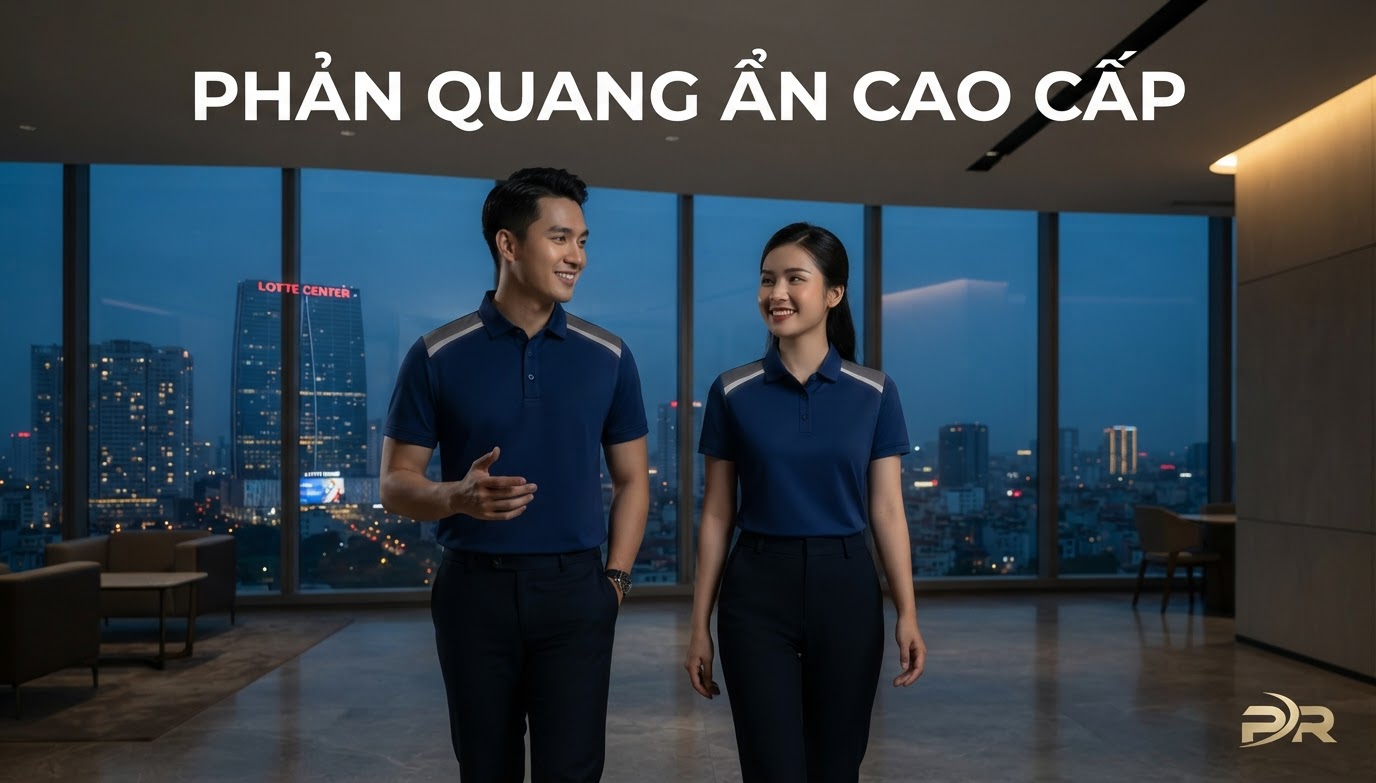 Ứng Dụng Dải Phản Quang Ẩn (Stealth Reflective) Trong Đồng Phục Doanh Nghiệp Cao Cấp: Đỉnh Cao Thẩm Mỹ Và Chuẩn Mực An Toàn Ban Đêm