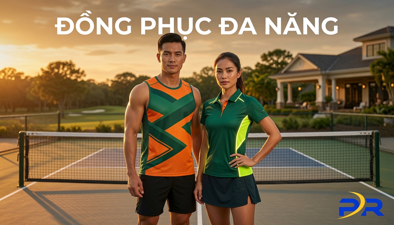 Giải Pháp Thiết Kế Đồng Phục Pickleball Kết Hợp Đồng Phục Chạy Bộ Cho Câu Lạc Bộ Thể Thao Đa Năng