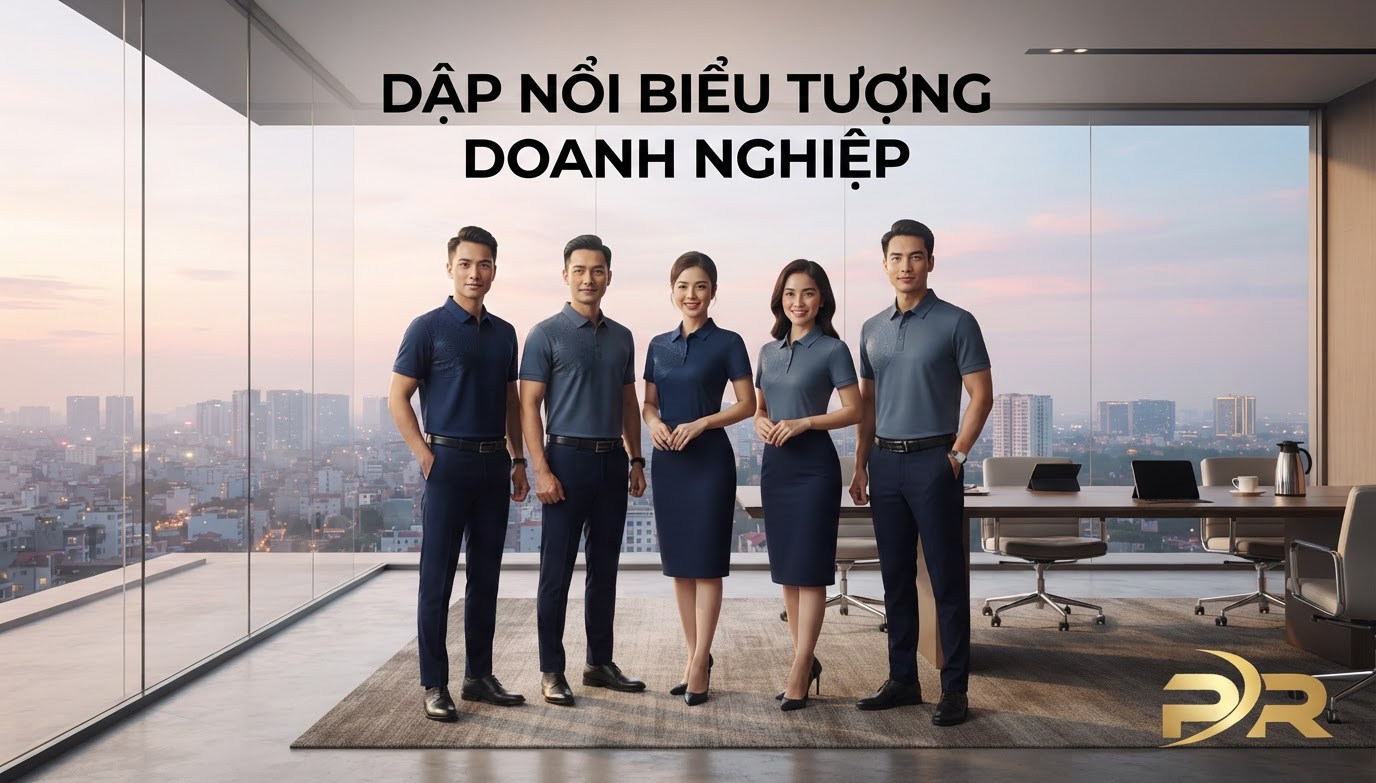 Công Nghệ Dập Nổi 3D Không Dùng Mực Trên Đồng Phục Doanh Nghiệp: Khắc Họa Tinh Hoa Biểu Tượng Văn Hóa