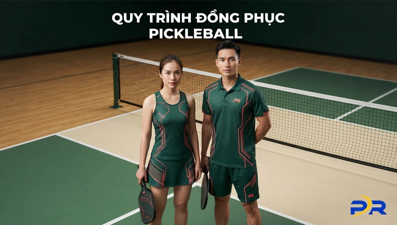 Quy Trình Thiết Kế Đồng Phục Pickleball Chuyên Nghiệp Cho Doanh Nghiệp Và Câu Lạc Bộ Cao Cấp