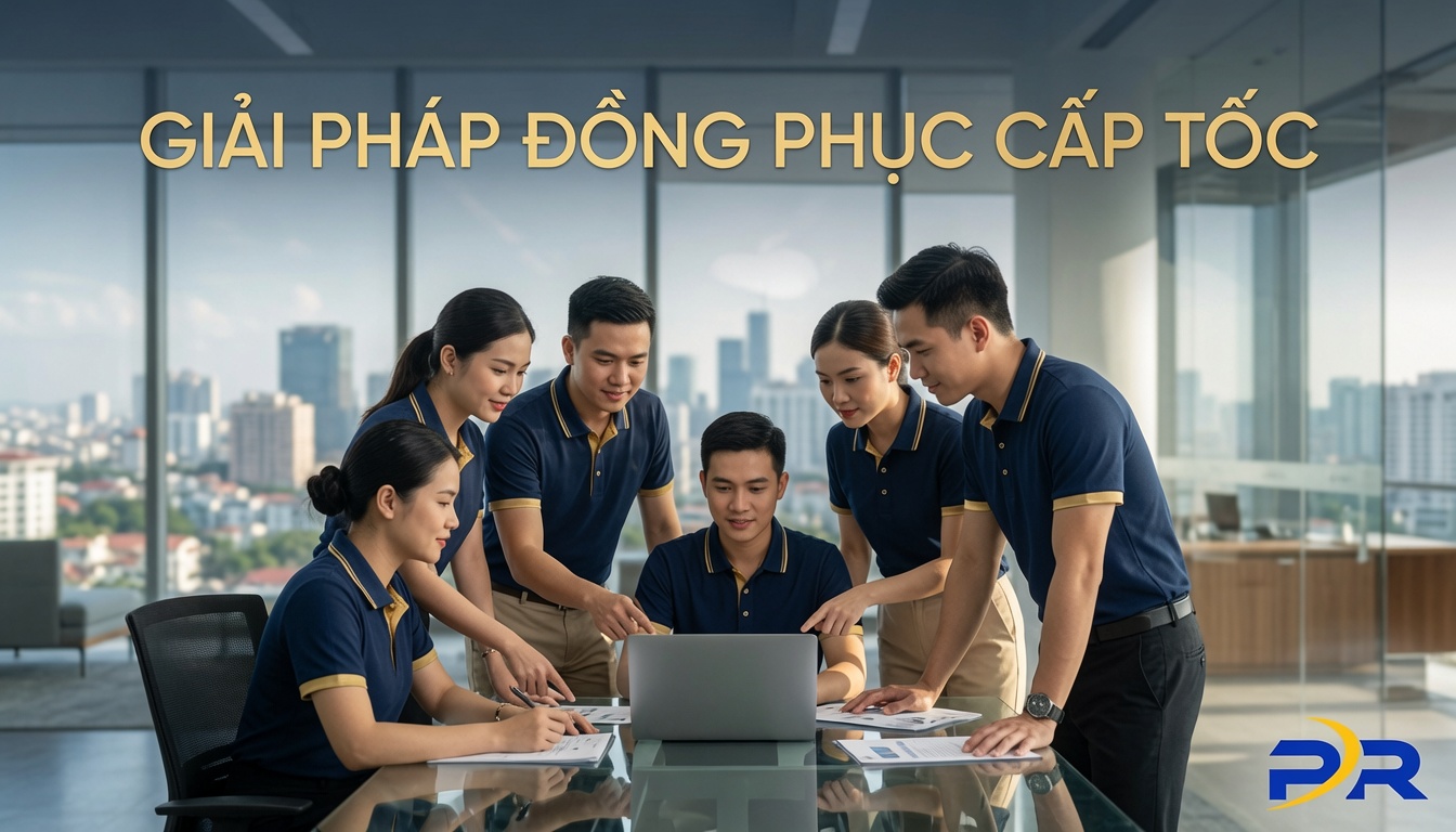 Đặt Đồng Phục Công Ty Gấp: Giải Pháp Quản Trị Rủi Ro & Quy Trình Sản Xuất Cấp Tốc Cho Doanh Nghiệp