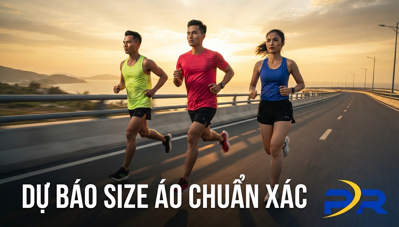 Quy Trình Khảo Sát Và Dự Báo Cơ Cấu Size Áo Chạy Bộ Chuẩn Xác Cho Giải Chạy Trên 10.000 VĐV