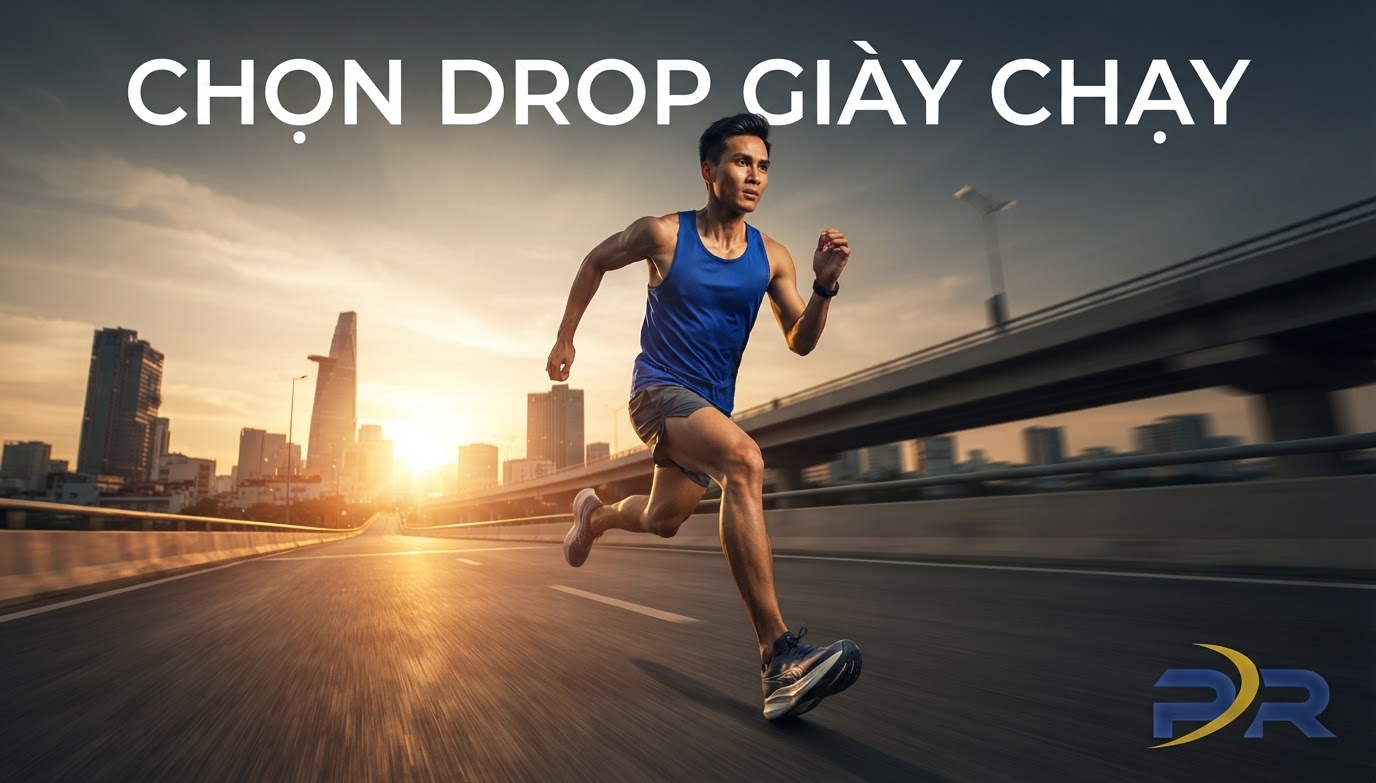 Độ Dốc Gót - Mũi Giày Chạy Bộ (Heel-to-Toe Drop): Hướng Dẫn Chọn Lựa Khoa Học Cho Mọi Runner