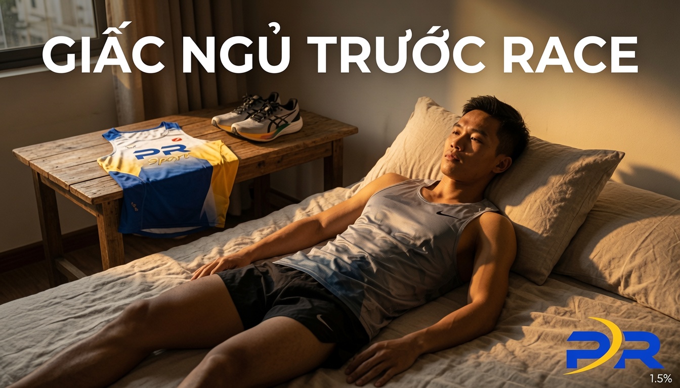 MẤT NGỦ ĐÊM TRƯỚC NGÀY RACE: SỰ THẬT KHOA HỌC VÀ CHIẾN THUẬT PHỤC HỒI TỐI ƯU