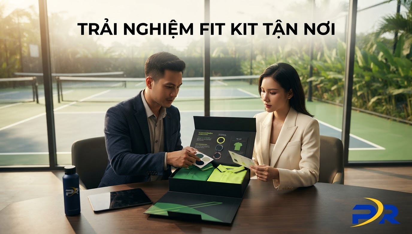 Dịch Vụ Cung Cấp Bộ Mẫu Thử Tận Nơi (Fit Kit): Chuẩn Hóa Quy Trình Đánh Giá Đồng Phục Cho Ban Điều Hành CLB Pickleball
