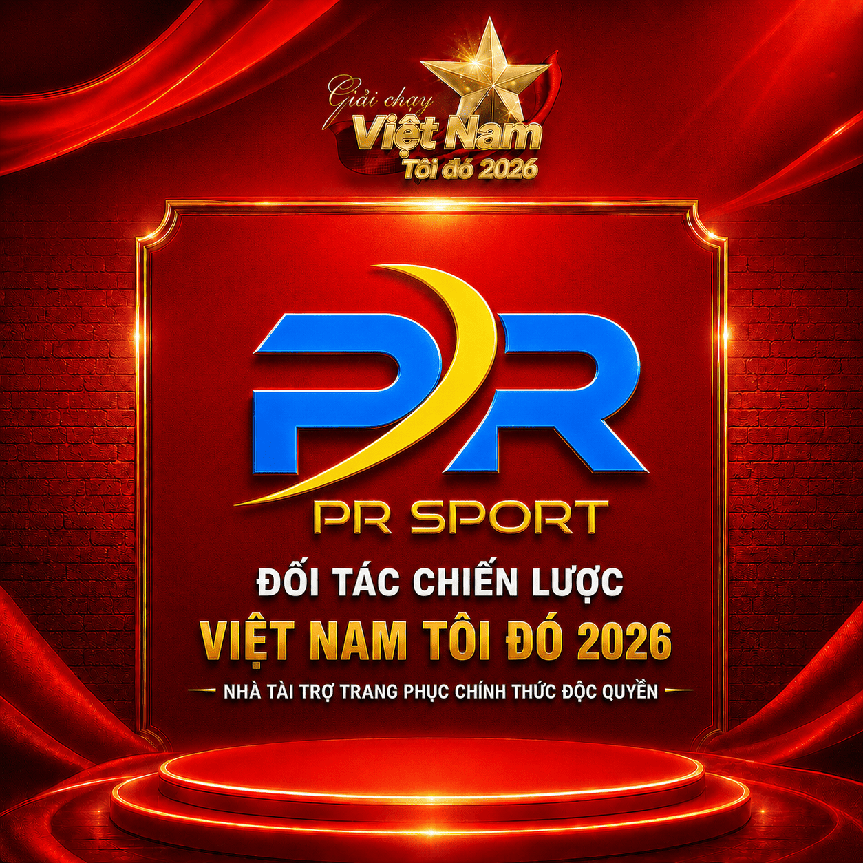 PR SPORT – ĐỐI TÁC CHIẾN LƯỢC, NÂNG TẦM GIẢI CHẠY VIỆT NAM TÔI ĐÓ 2026