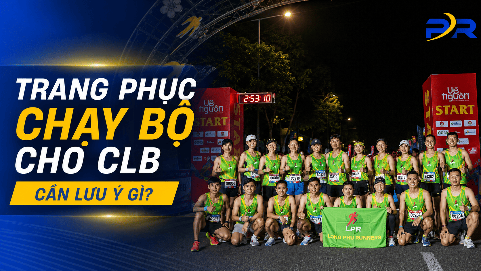 Trang phục chạy bộ cho CLB cần lưu ý gì?