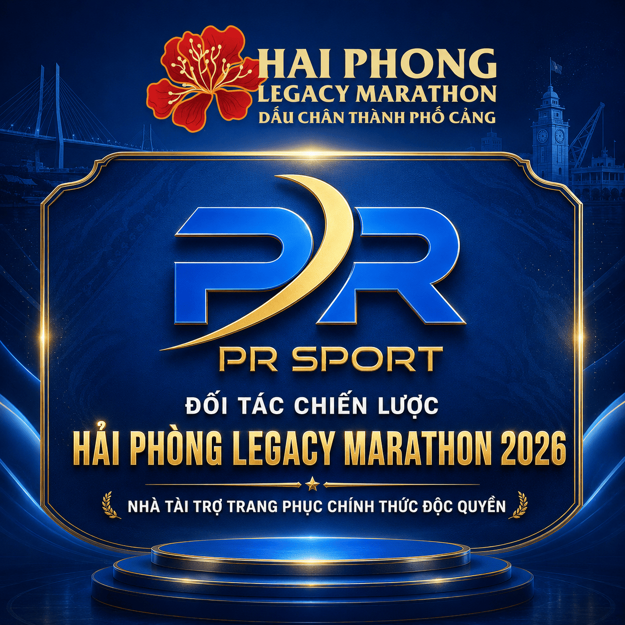 PR SPORT trở thành Đối tác chiến lược tại Hải Phòng Legacy Marathon 2026