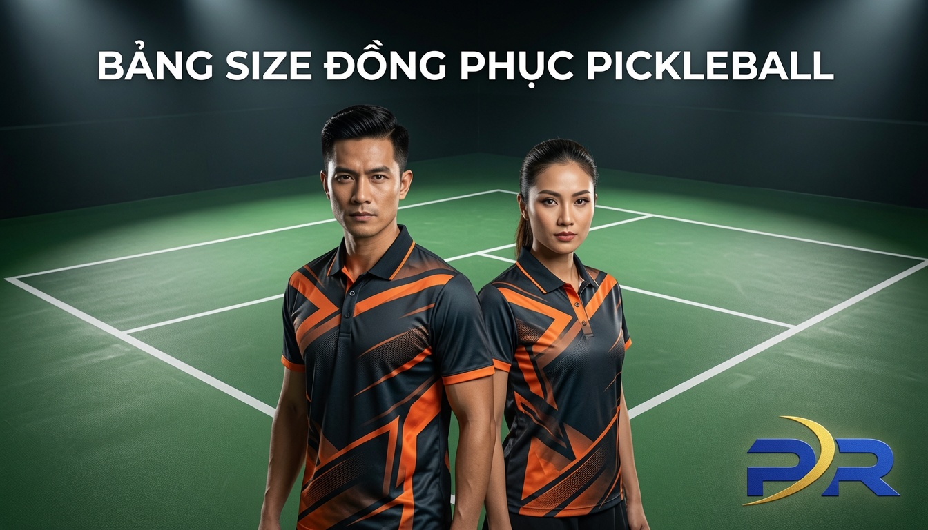 Bảng Size Đồng Phục Pickleball Chuẩn Xác: Giải Pháp Chọn Size Tối Ưu Cho Thành Viên CLB & Doanh Nghiệp