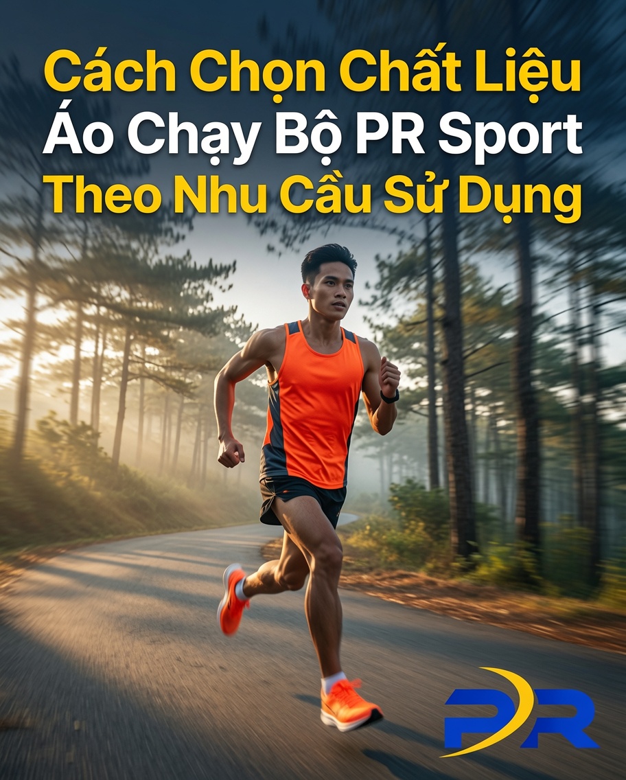 Cách Chọn Chất Liệu Áo Chạy Bộ PR Sport Theo Nhu Cầu Sử Dụng
