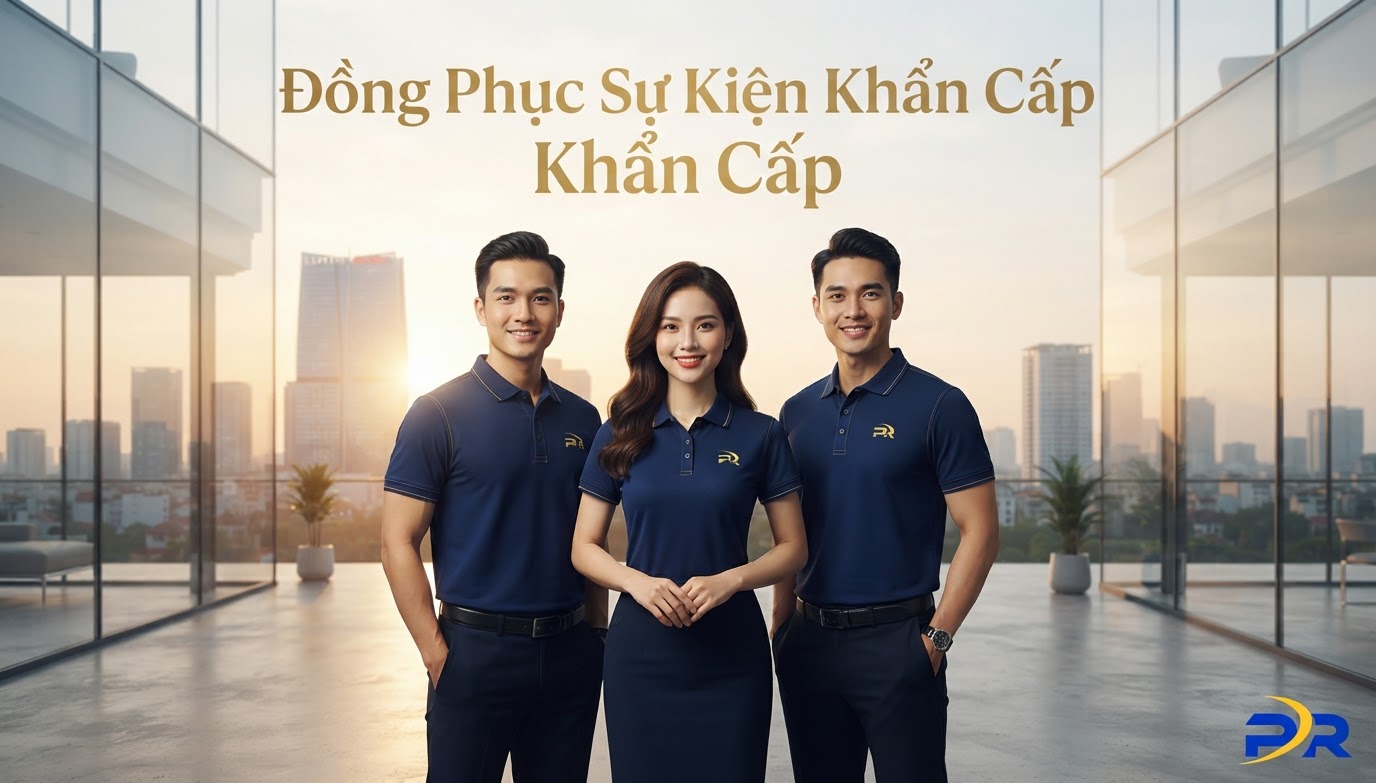 Giải Pháp Đồng Phục Sự Kiện Khẩn Cấp: Quy Trình Xử Lý Khi Tăng Đột Biến Số Lượng Nhân Sự Sát Ngày Khởi Chạy