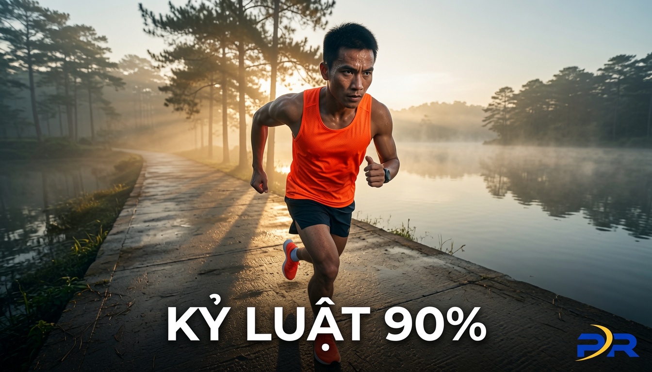 Kỷ Luật 85–90% Quan Trọng Hơn Hoàn Hảo 100%: Bí Quyết Bền Bỉ Cho Runner Phong Trào