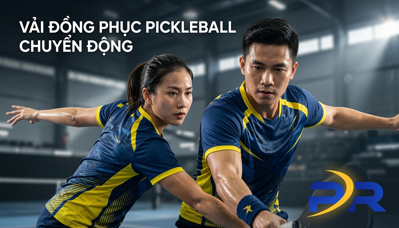 Chọn Vải Nào Cho Đồng Phục Pickleball Mát Và Bền? Cẩm Nang Sợi Dệt Chuyên Dụng Cho Vận Động Cường Độ Cao