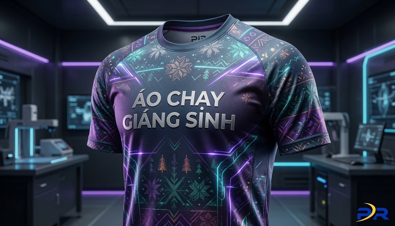 Cá Nhân Hóa Áo Chạy Bộ Giáng Sinh Và Năm Mới: Giải Pháp Kỹ Thuật Công Nghệ Cao Cho Mùa Lễ Hội Từ PR SPORT
