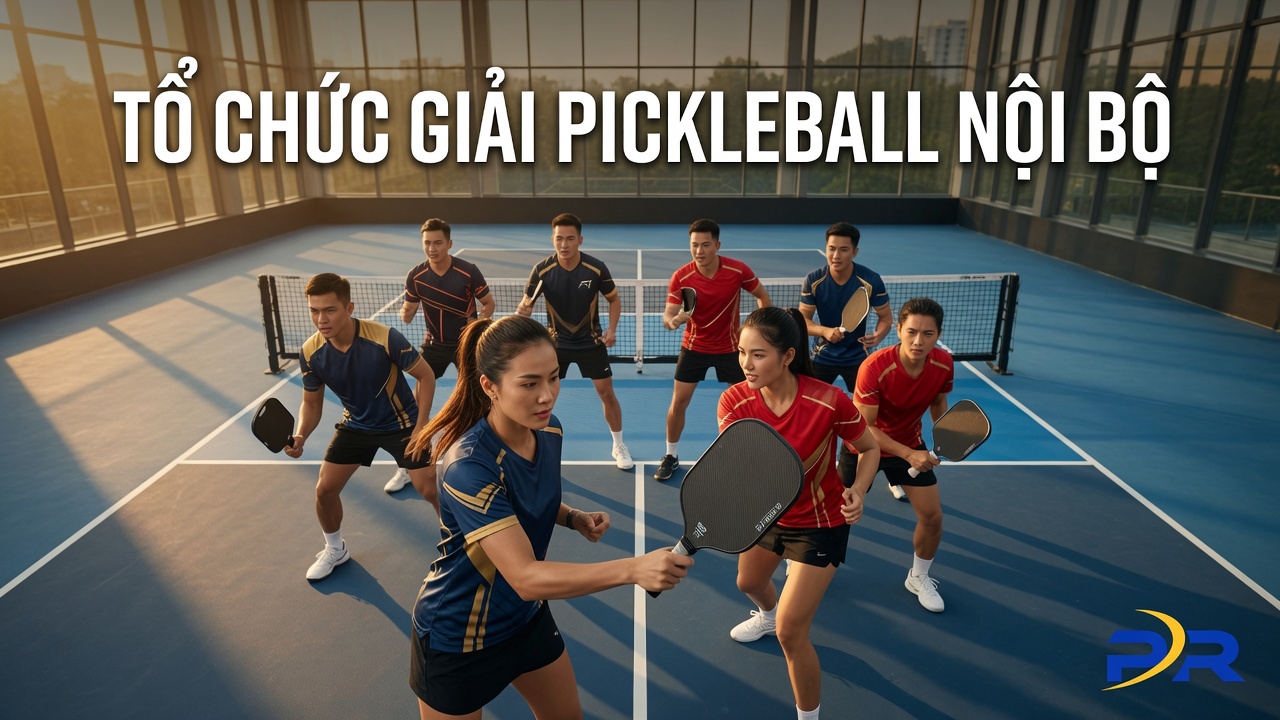 Sân Pickleball Muốn Tổ Chức Giải Nội Bộ Cần Chuẩn Bị Gì? Cẩm Nang Tổ Chức Từ A-Z