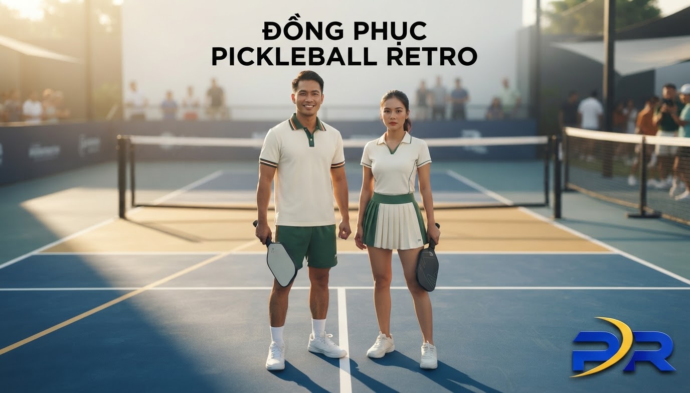 Xu Hướng Đồng Phục Pickleball Phong Cách Retro Vintage 70s-80s: Bản Giao Hưởng Cổ Điển Và Hiệu Năng Thể Thao Đột Phá