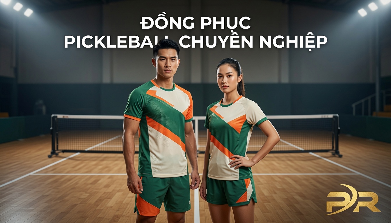 Làm Sao Hạn Chế Bong Tróc Logo Trên Áo Đồng Phục Pickleball Cao Cấp?