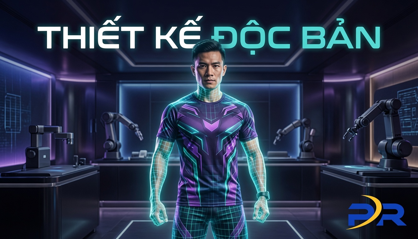 Quy Trình Thiết Kế Cá Nhân Hóa Độc Bản PR SPORT: Kỷ Nguyên Trang Phục Chạy Bộ Ergonomic Hiệu Suất Cao