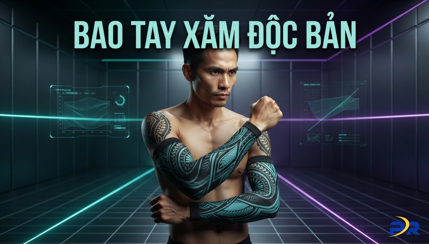Giải Pháp Thiết Kế Bao Tay Chống Nắng (Arm Sleeves) Cá Nhân Hóa In Họa Tiết Xăm Độc Bản