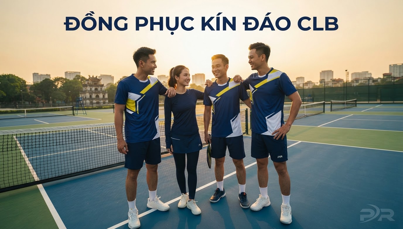 CLB Pickleball Có Thành Viên Cần Trang Phục Kín Đáo: Giải Pháp Thiết Kế Đồng Phục Tối Ưu Hiệu Năng Và Văn Hóa Đội Nhóm