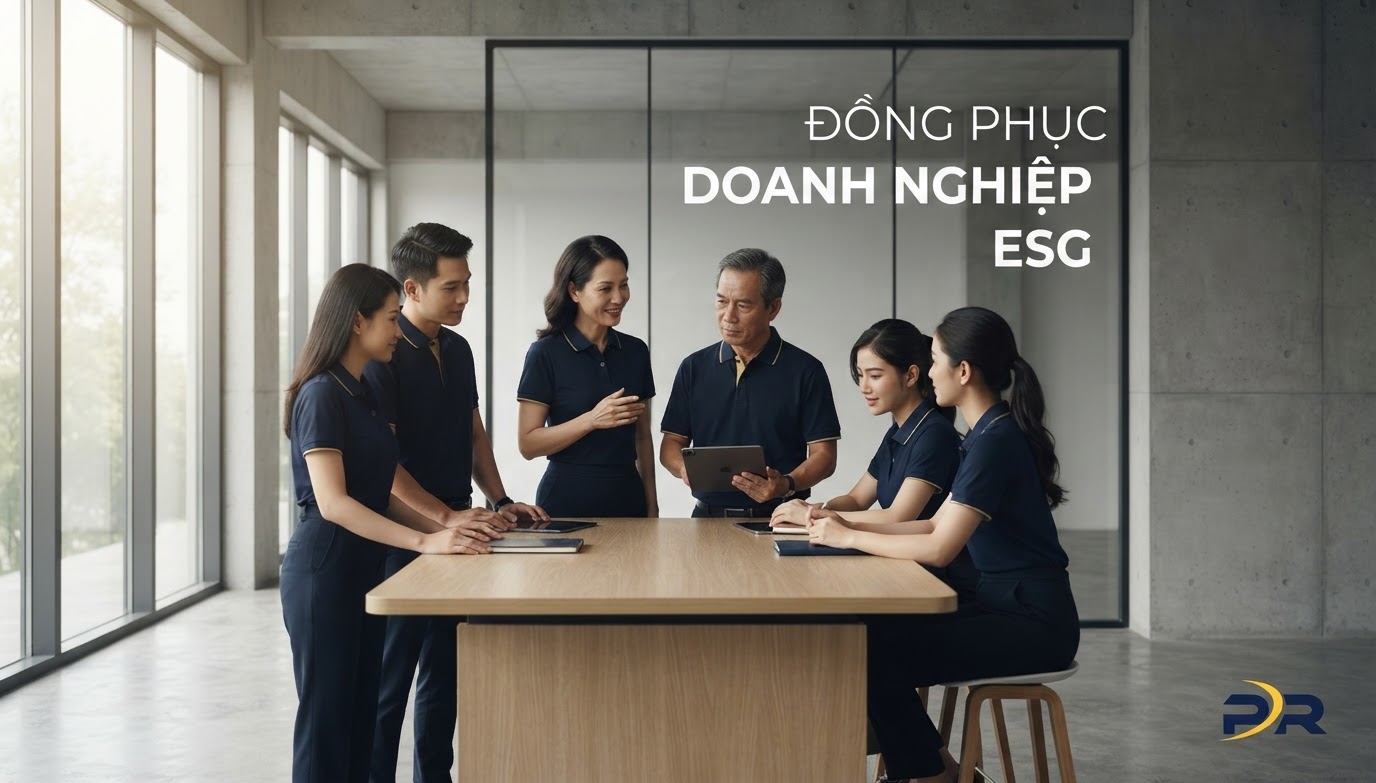 Đồng Phục Thể Thao Doanh Nghiệp Đạt Chuẩn ESG: Giải Pháp Sợi Vải Tái Che Xanh Kiến Tạo Thương Hiệu Bền Vững