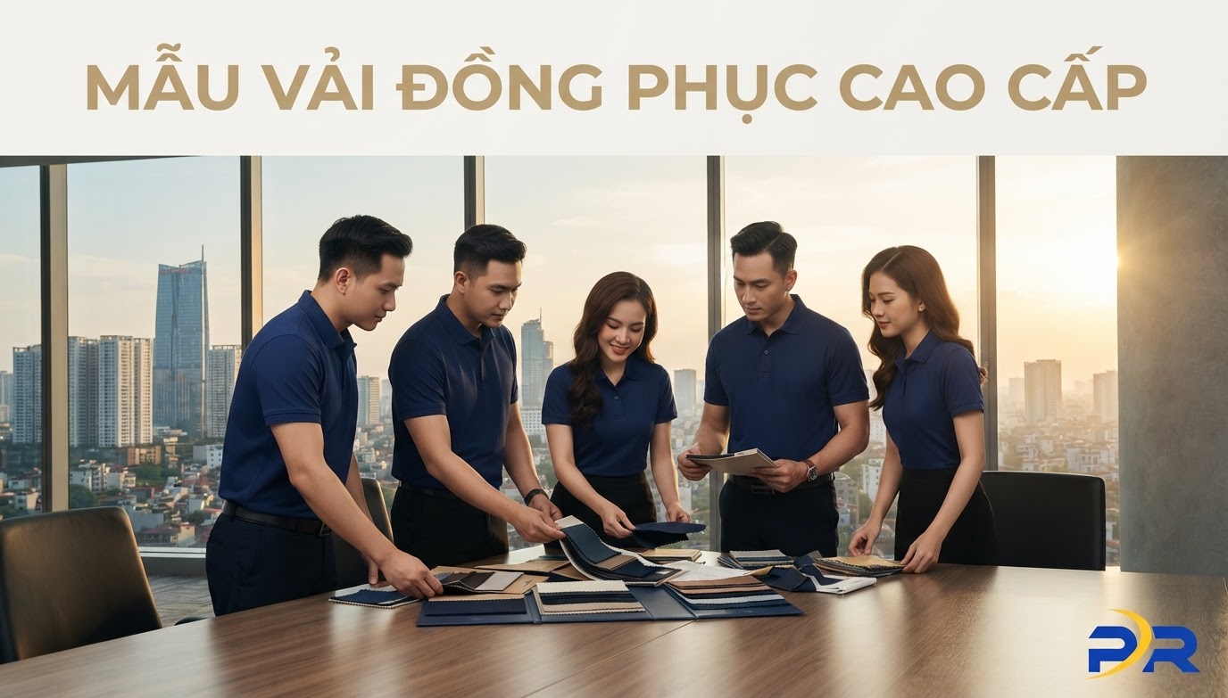 Doanh Nghiệp Có Được Xem Mẫu Vải Trước Khi Quyết Định Không? Quy Trình Đảm Bảo Chất Lượng Đồng Phục Cao Cấp Từ PR SPORT